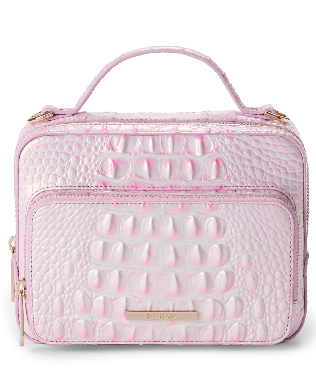 Brahmin Tori Rose Water Small Leather Melbourne Crossbody In Rose Water