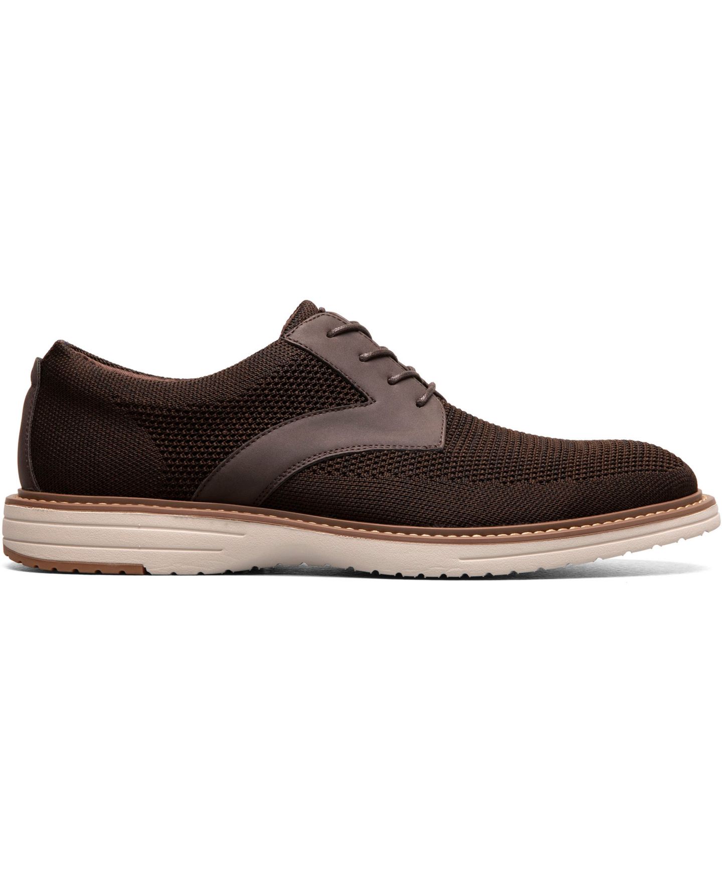 Nunn Bush Men's Griff Knit Plain Toe Oxford, цвет: Коричневый — фото 2
