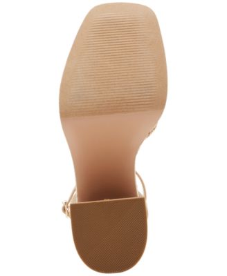 Garden Flower Platform Dress Sandals