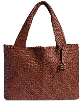 Sam Edelman - Priya Extra-Large Woven Leather Tote
