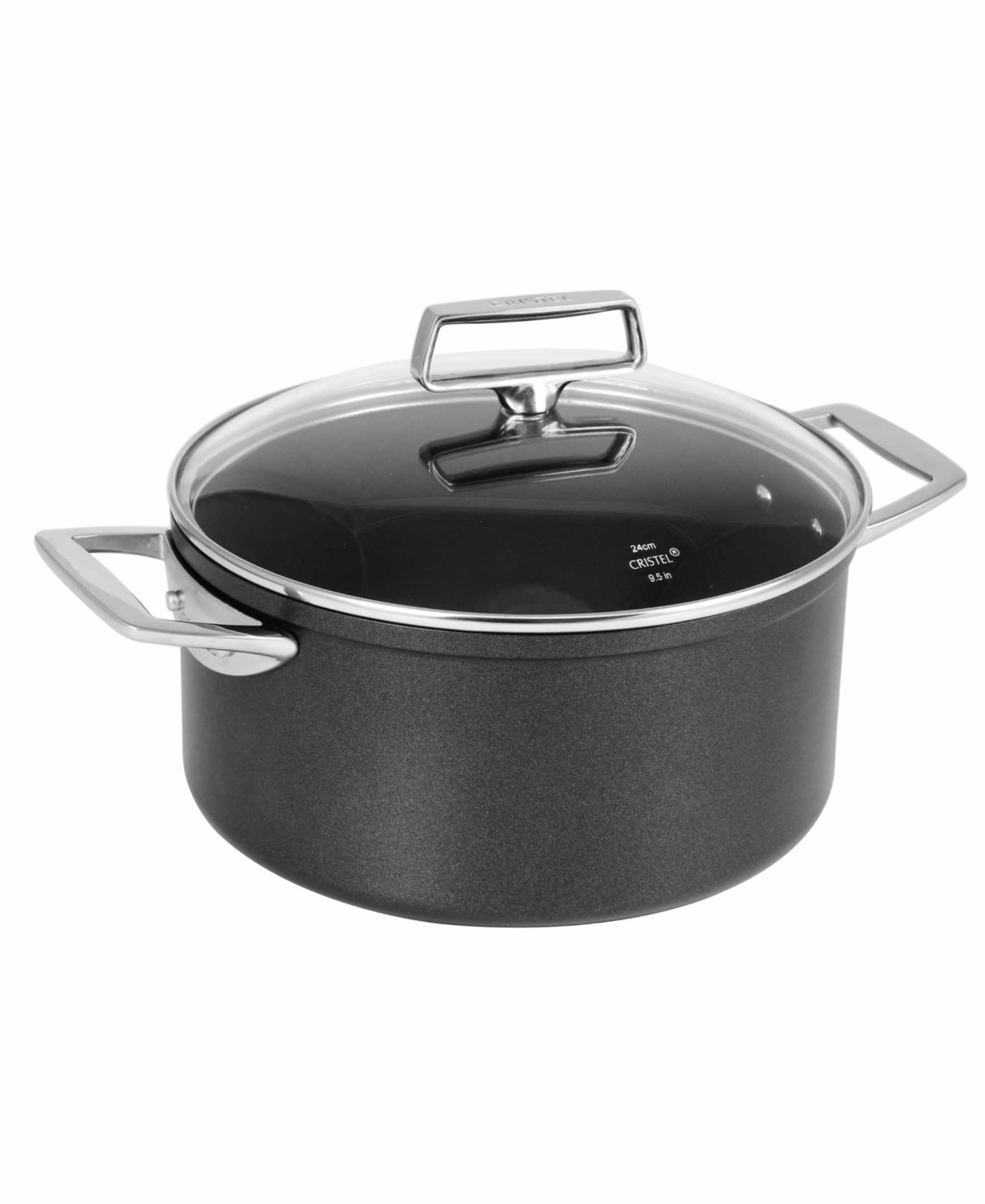 Cristel Castel Pro Ultralu 5.5-qt. Nonstick Stewpot With Lid In No Color