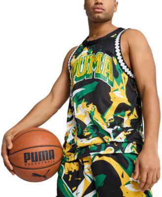 Puma - Men's Rival Rage Regular-Fit Mesh Graphic Tank