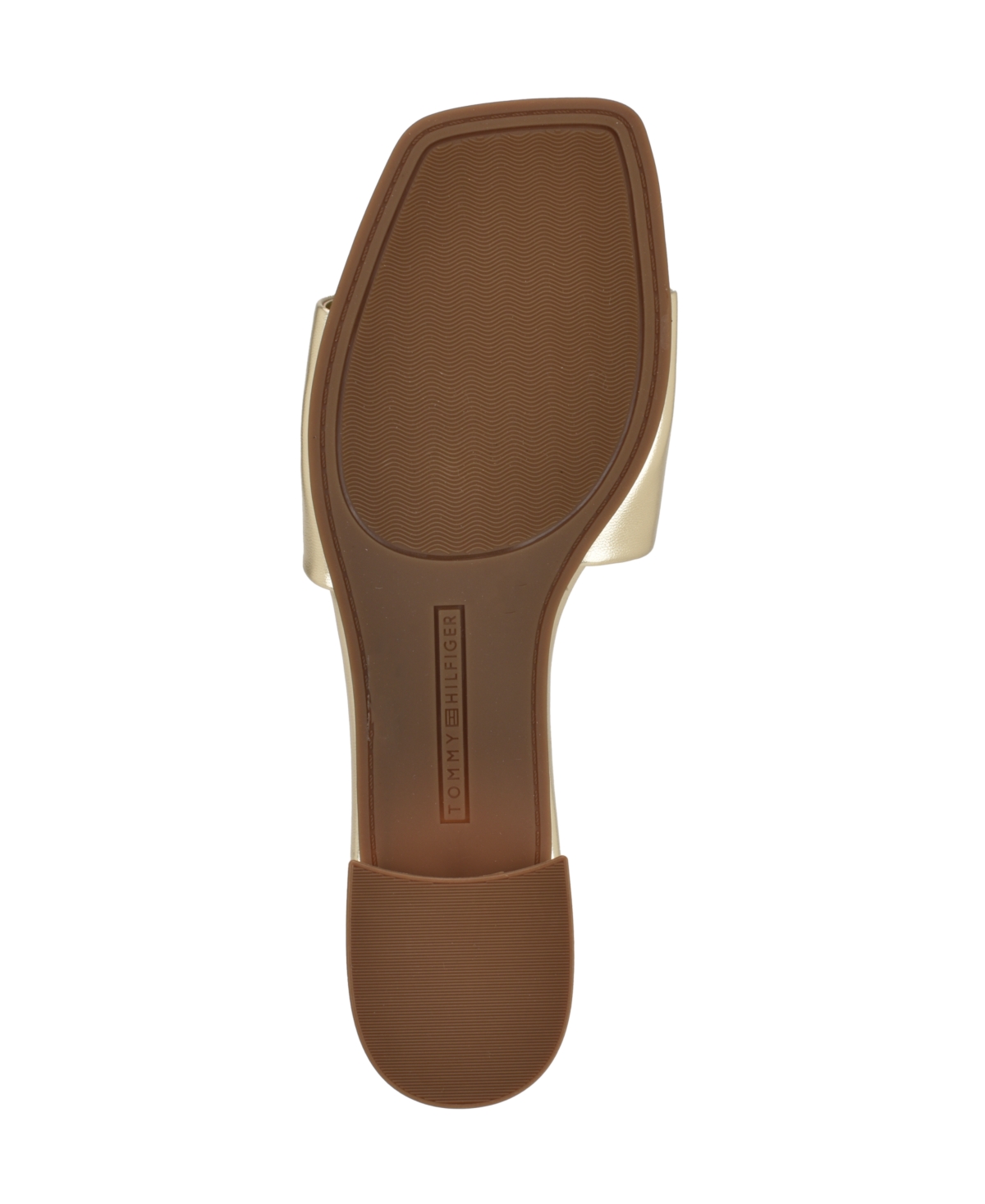 Tommy Hilfiger Penni Slide Sandal In Gold