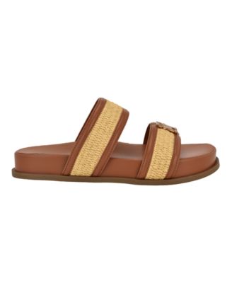 Women's Jiana Logo Footbed Slip-On Sandals