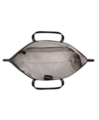 Onyx Collection Leather Business Tote