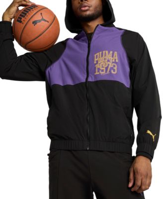 Puma - Men's Rival Rage Colorblocked Full-Zip Hooded Jacket