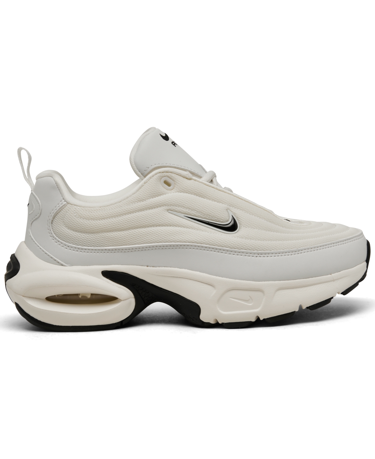 Nike Women's Air Max Portal Casual Sneakers From Finish Line In White,pink Foam