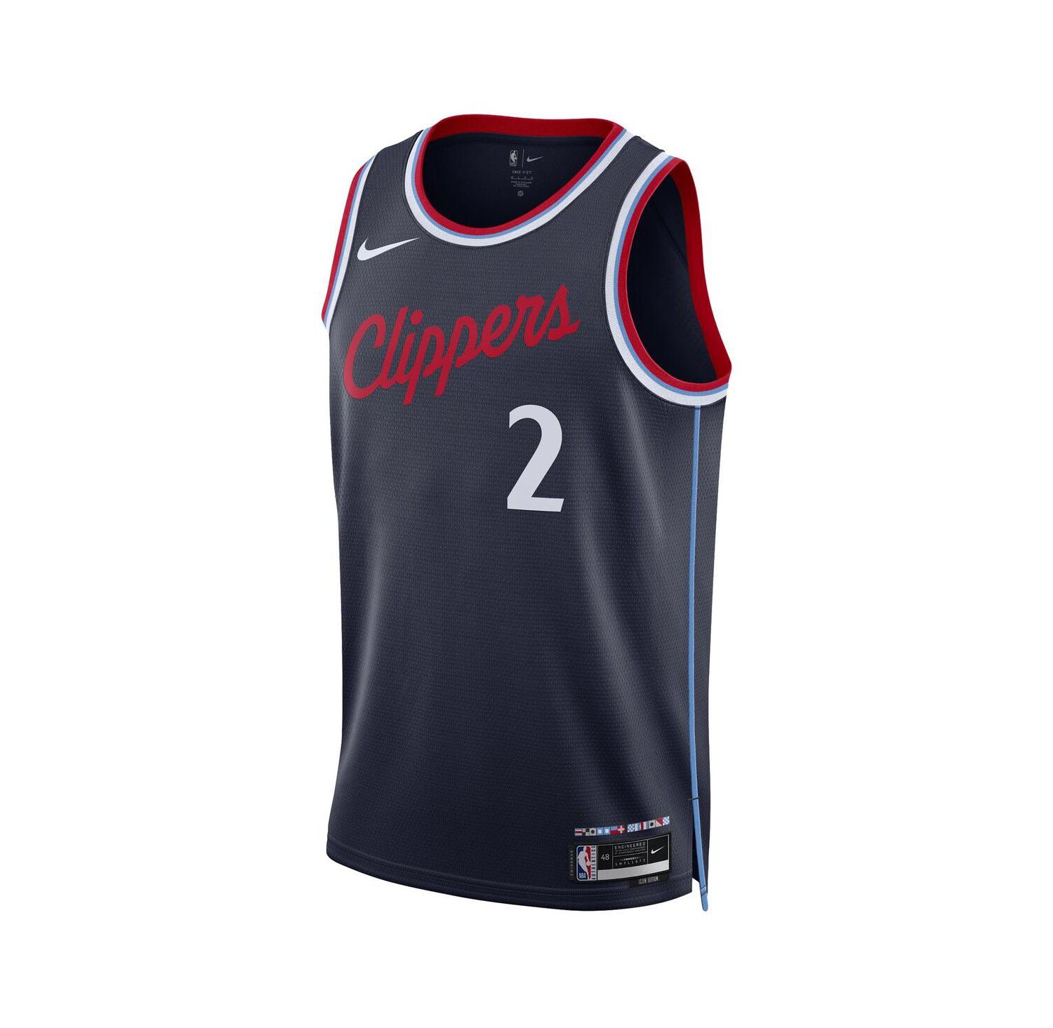 Men's and Women's Kawhi Leonard Navy LA Clippers 2024/25 Swingman Jersey - Icon Edition