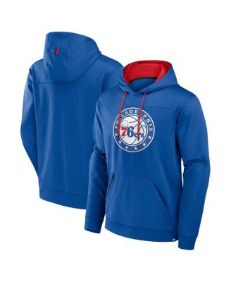 Fanatics - Men's Royal Philadelphia 76ers Reserve Defender Pullover Hoodie