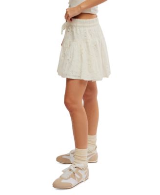 Women's Roselle Eyelet Mini Skirt