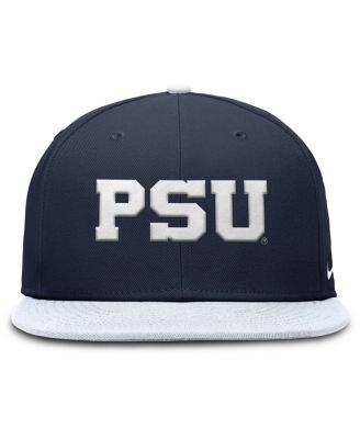 Men's Navy/White Penn State Nittany Lions Two-Tone Primetime Performance Fitted Hat