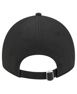 Men's and Women's Black Las Vegas Aces Core Logo 9TWENTY Adjustable Hat