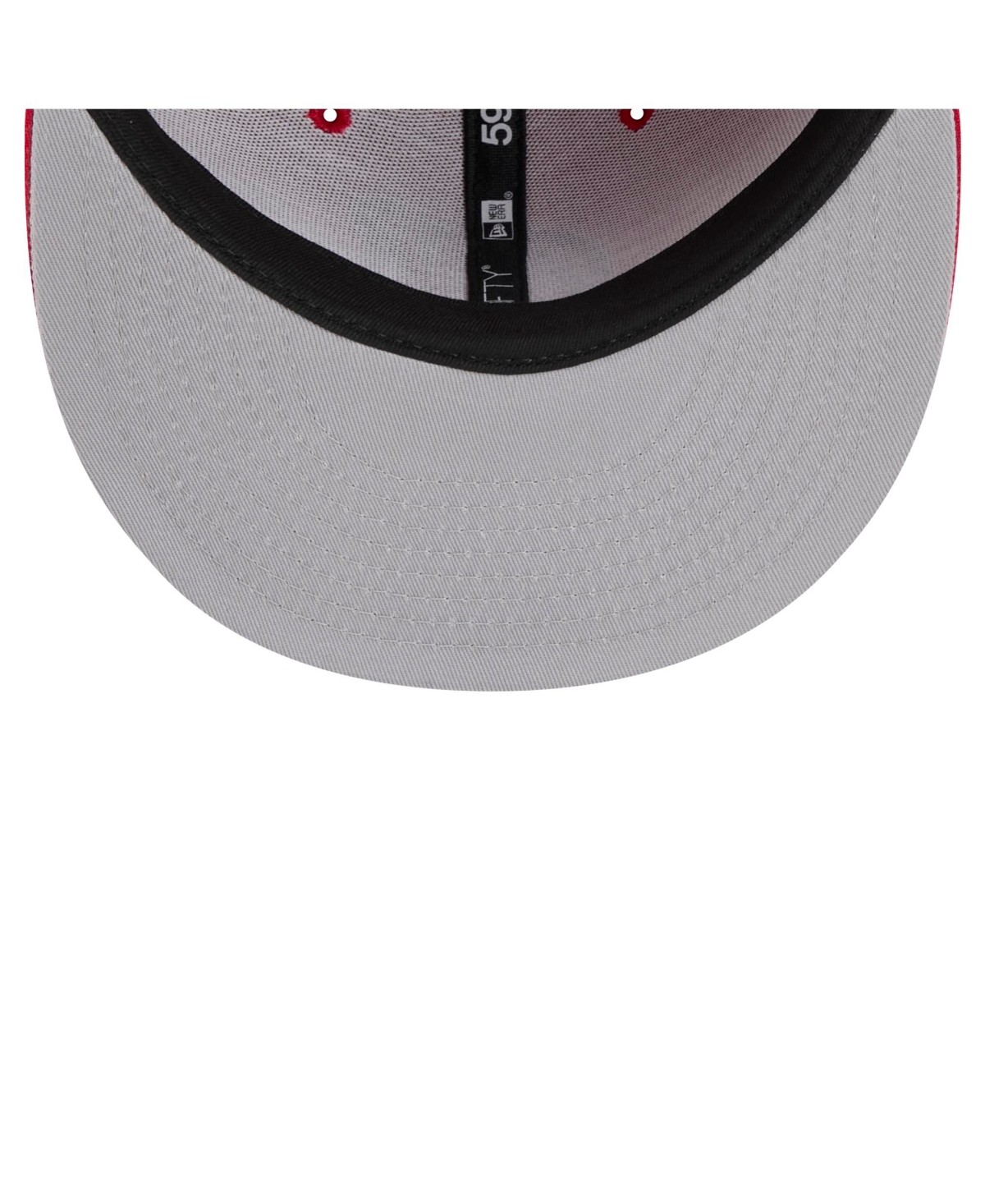 NEW ERA MEN'S RED NEW JERSEY DEVILS CORE 59FIFTY FITTED HAT 
