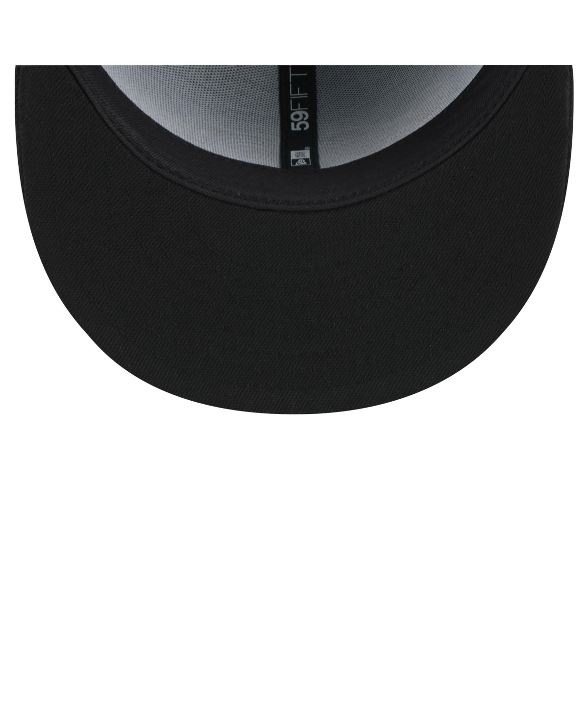 NEW ERA MEN'S TEAL/BLACK JACKSONVILLE JAGUARS THROWBACK CRAWL FLIPSIDE TWO-TONE 59FIFTY FITTED HAT