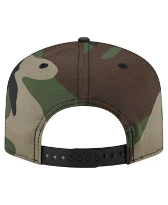 Men's Camo Detroit Lions Woodsy 9FIFTY Snapback Hat