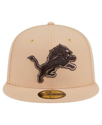 Men's Tan Detroit Lions Candied Pecan 59FIFTY Fitted Hat