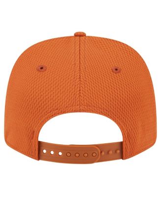 Men's Burnt Orange Texas Longhorns Patched 9SEVENTY Stretch-Snap Adjustable Hat