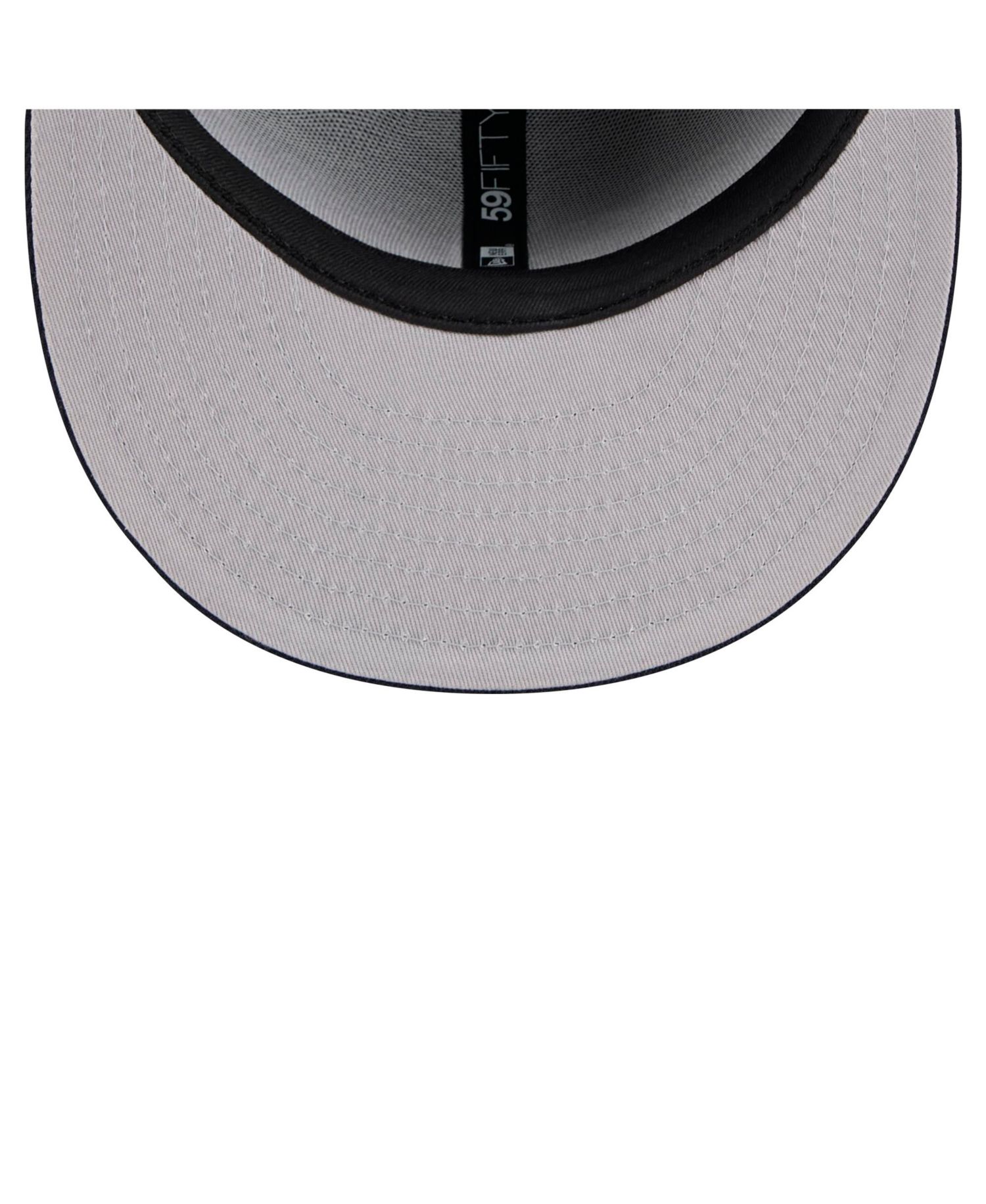 Men's Black New York Yankees Shadow Stitch 59FIFTY Fitted Hat