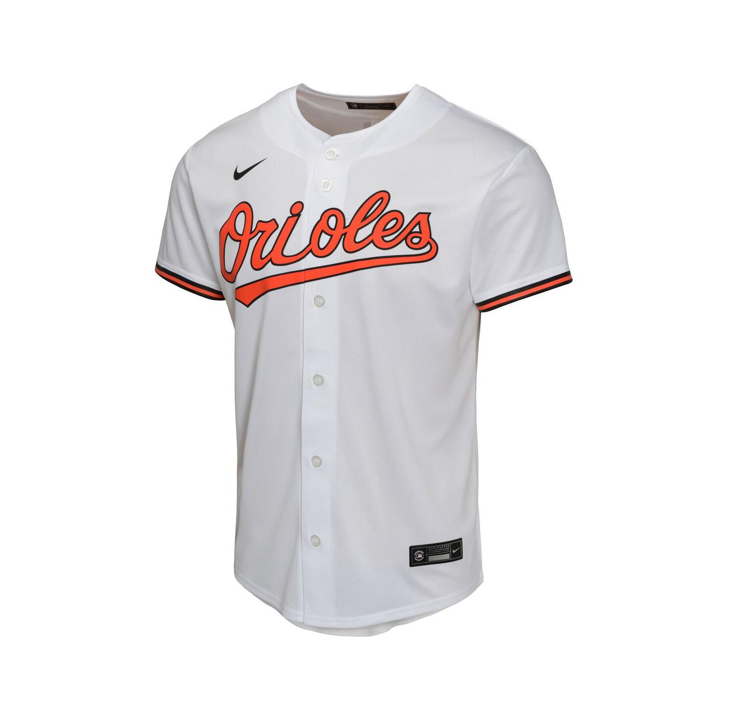 Big Boys and Girls White Baltimore Orioles Home Game Jersey