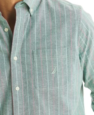 Men's Stripe Oxford Shirt