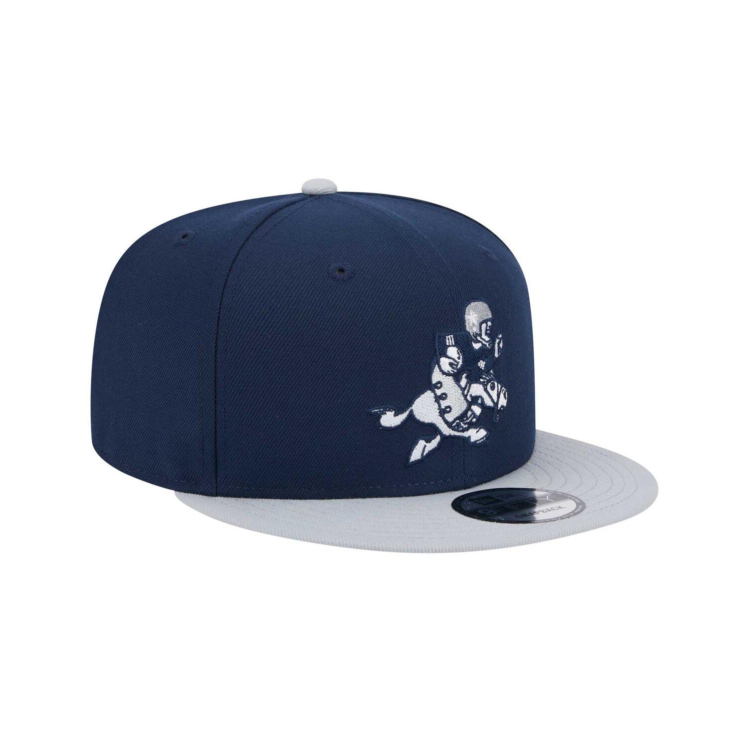Men's Navy/Gray Dallas Cowboys Main 9FIFTY Snapback Hat