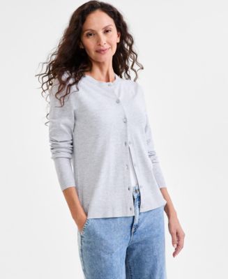 売れ筋商品|||スタイルアンドコー ニット&セーター アウター レディース Women's Button-Up Cardigan, Regular & Petite, Created for Macy's Deep Black Style & Co Women's Button-Up Cardigan, Regular & Petite