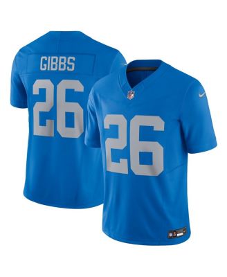 Nike - Men's Jahmyr Gibbs Blue Detroit Lions Vapor F.U.S.E. Alternate Limited Jersey