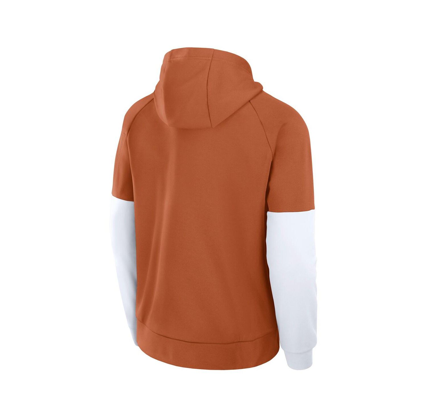 Men's Texas Burnt Orange Texas Longhorns Fitness Performance Pullover Hoodie