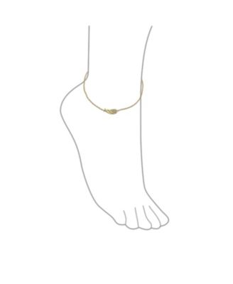 Spiritual Guardian Angel Wing Anklet Ankle Bracelet Sterling Silver