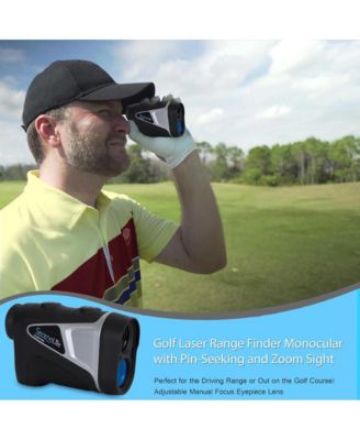 Golf Laser Range Finder Monocular with Pin-Seeking Mode