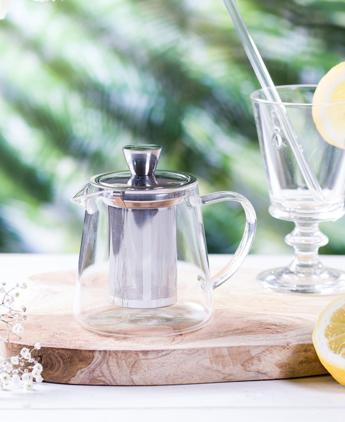 Cristel 27 Oz. Oolong Teapot In Glass