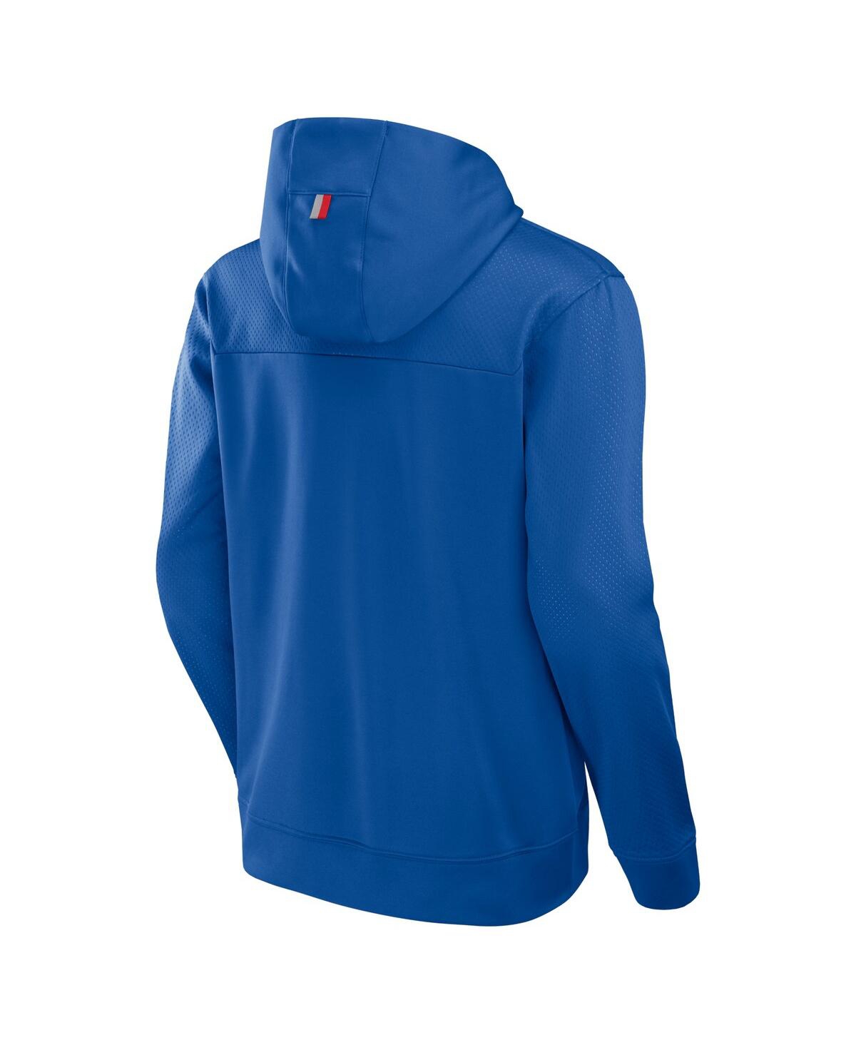 Fanatics Men's Royal New York Giants Defender Pullover Hoodie In Royal