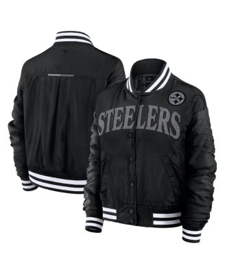 Fanatics - Women's Black Pittsburgh Steelers Elements Wave Full-Snap Jacket