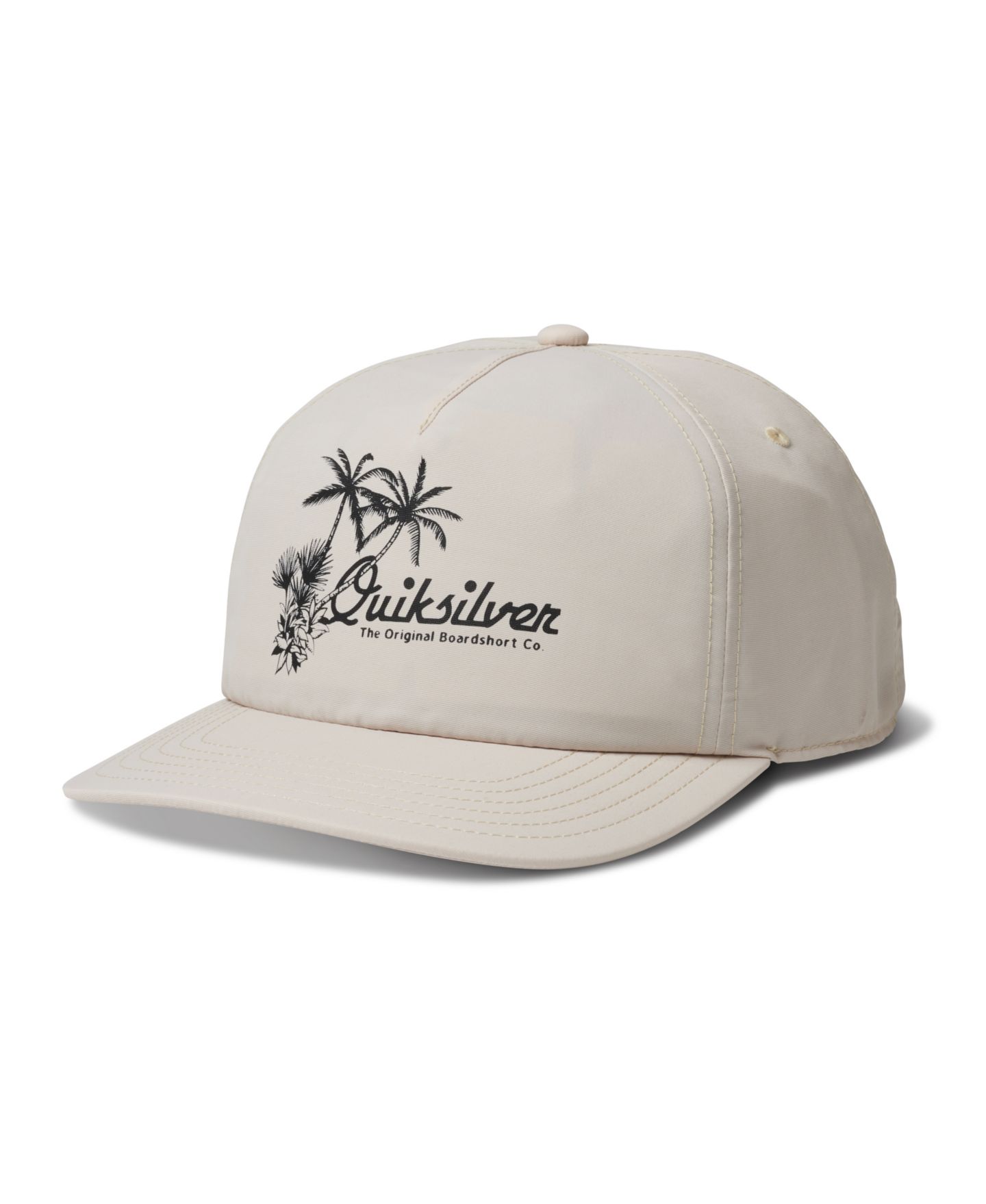 Мужская кепка Quiksilver Founders, цвет: Серебряный берёзовый — фото 1