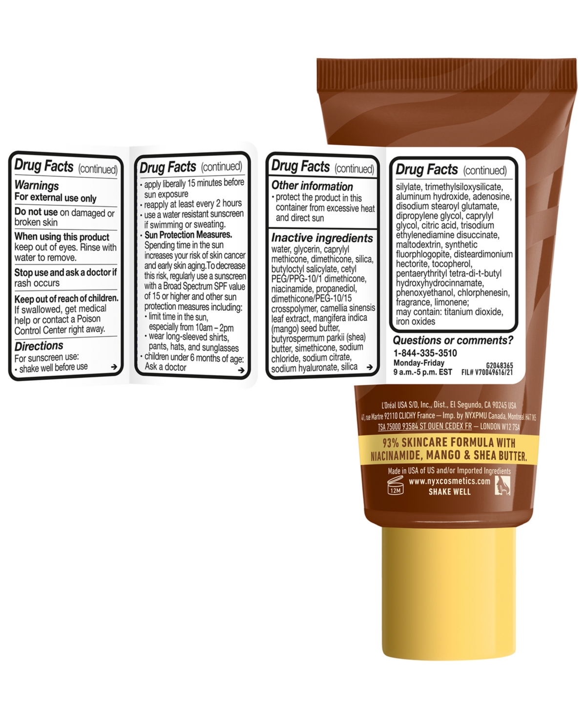 Nyx Professional Makeup Buttermelt Glaze Tint In Nutmeg Butta