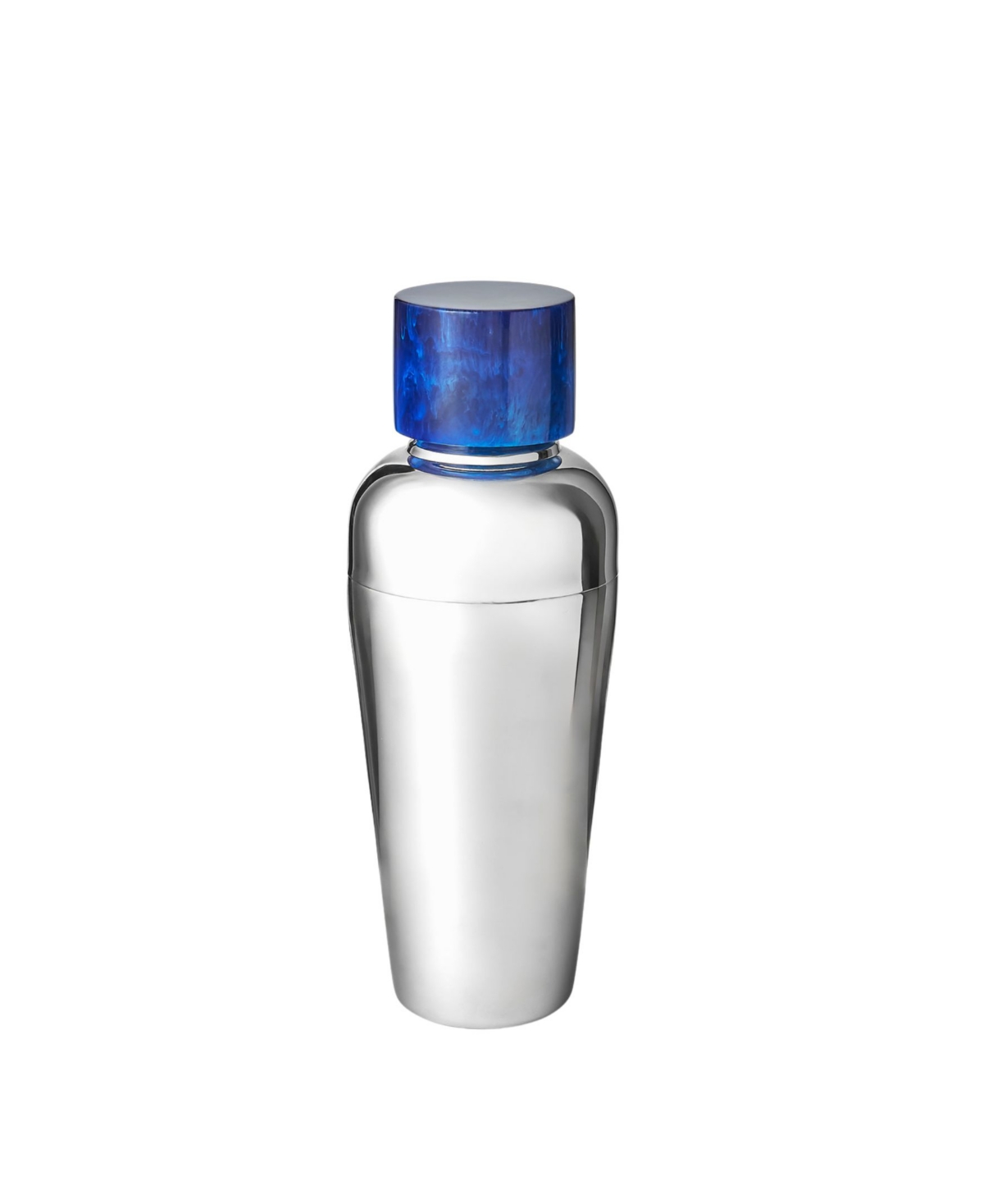 Godinger Azure Resin Cocktail Shaker In Silver