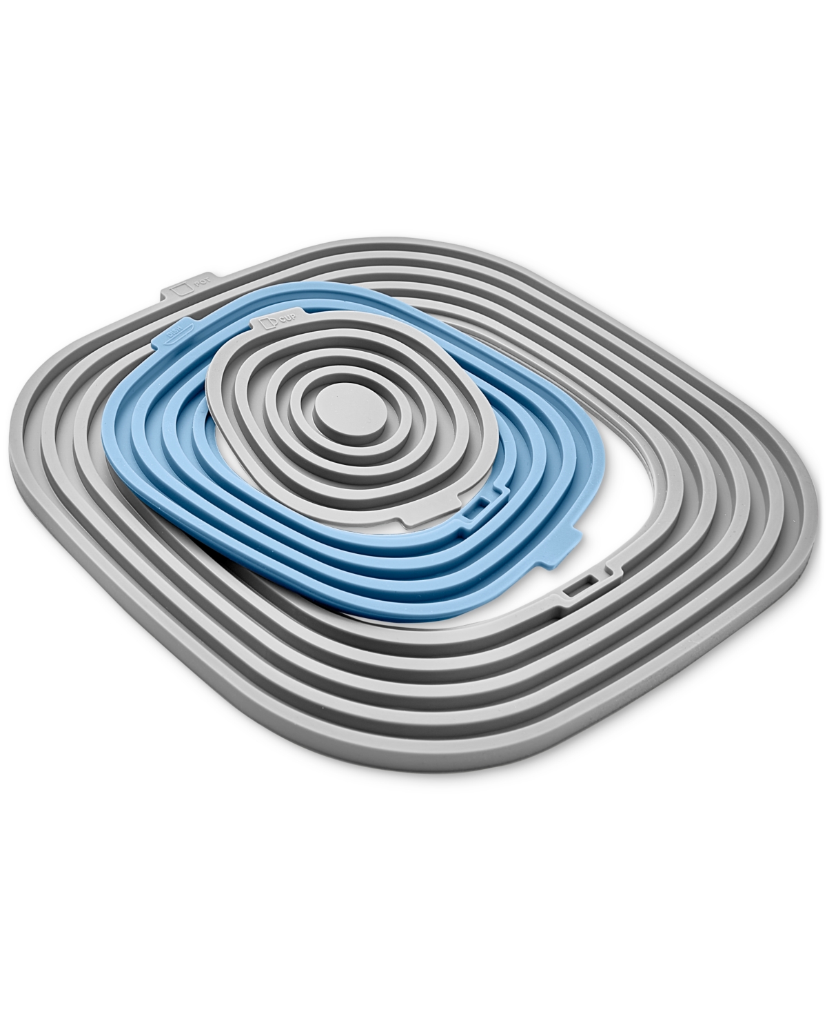 Macy's The Cellar 3-in-1 Silicone Trivet, Exclusively At  In Blue