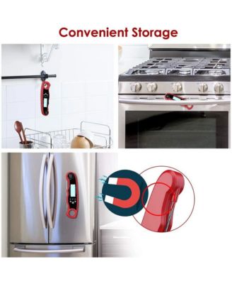 Cooking Thermometer with Dual Probes Meat Thermometer Digital Instant Read Kitchen Food Thermometer