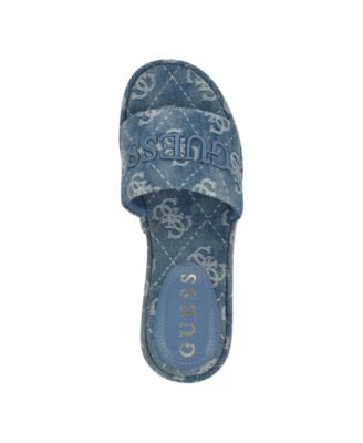 Bintai Platform Slide Casual Wedge Sandals