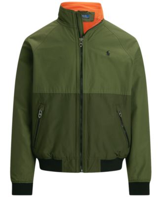 Polo Ralph Lauren Men's Color-Blocked Raglan-Sleeve Jacket - Macy's