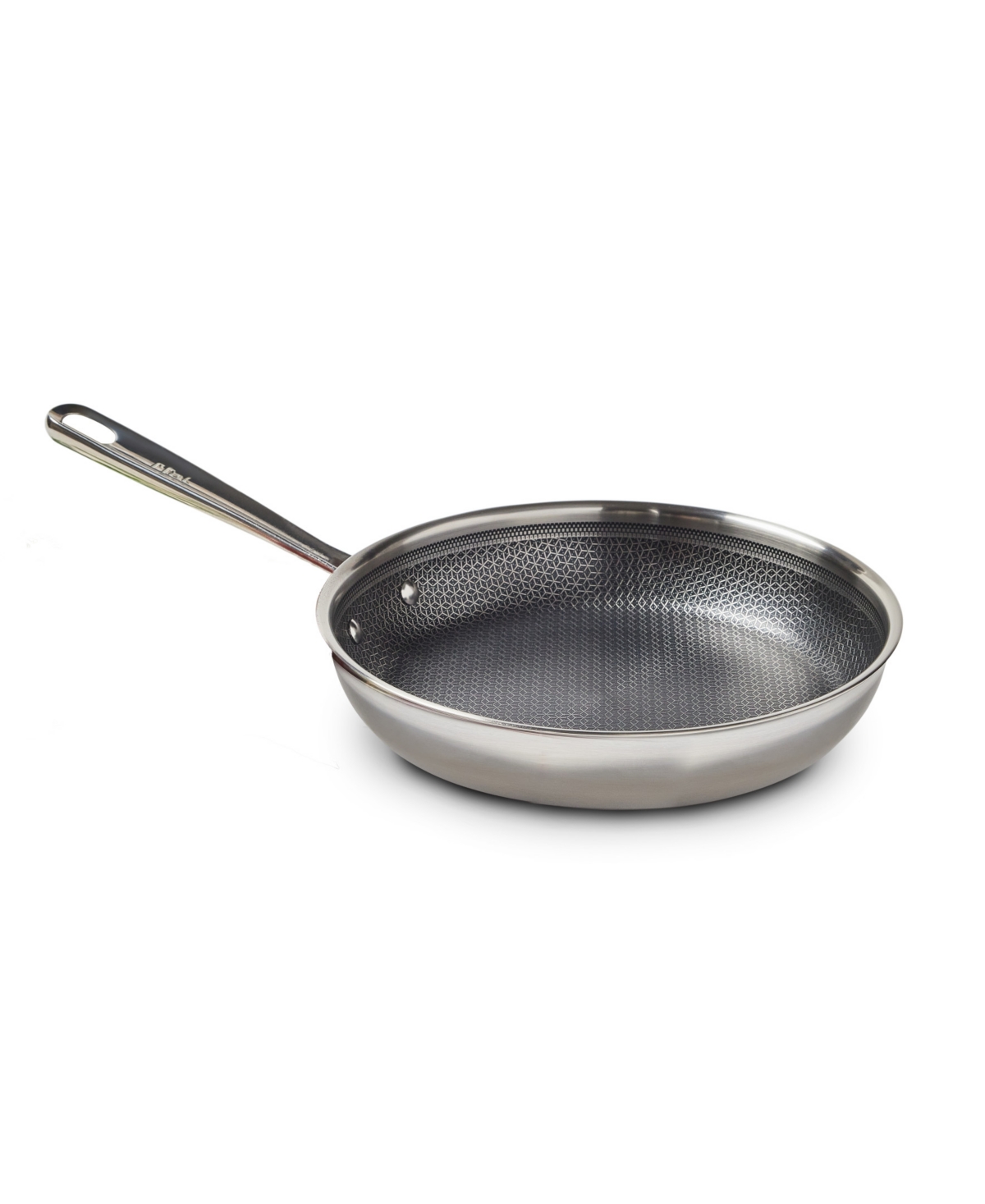 T-fal Hybrid Mesh Stainless Steel 10.5" Frypan In Silver