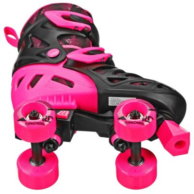 Trac Star Girl's Adjustable Roller Skates Large (3-6)
