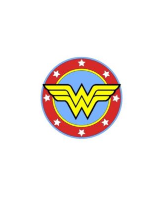 Wonder Woman Stainless Steel Double Wall Travel Mug with Straw and Handle, 40 oz