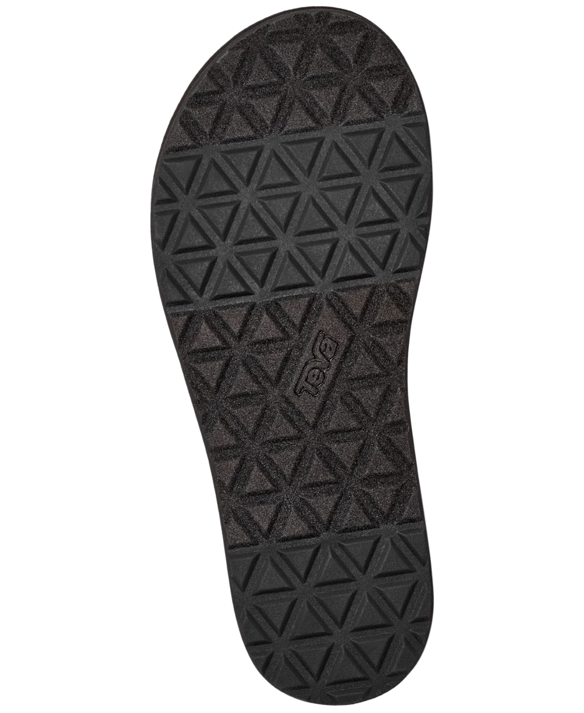 Teva Flatform Universal Sunscape Sandal In Waterless Black,cream