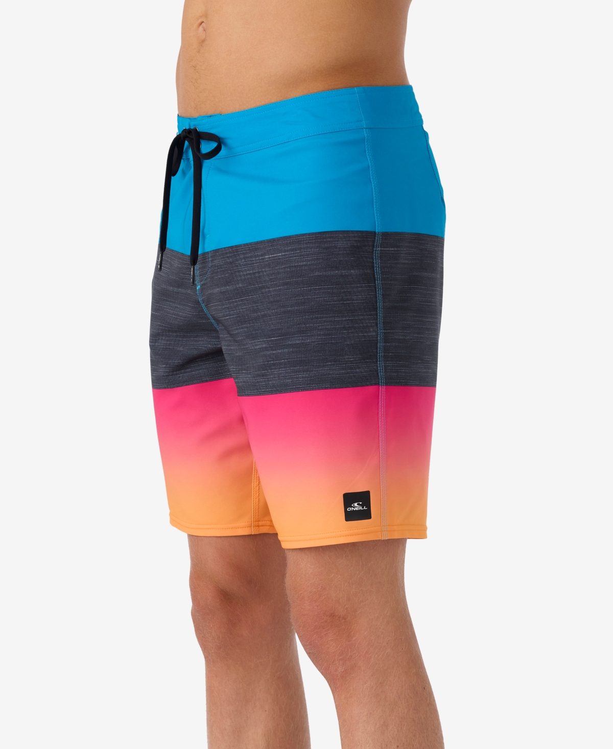 O'neill Hyperfreak Heat Block 19" Boardshorts In Fuchsia