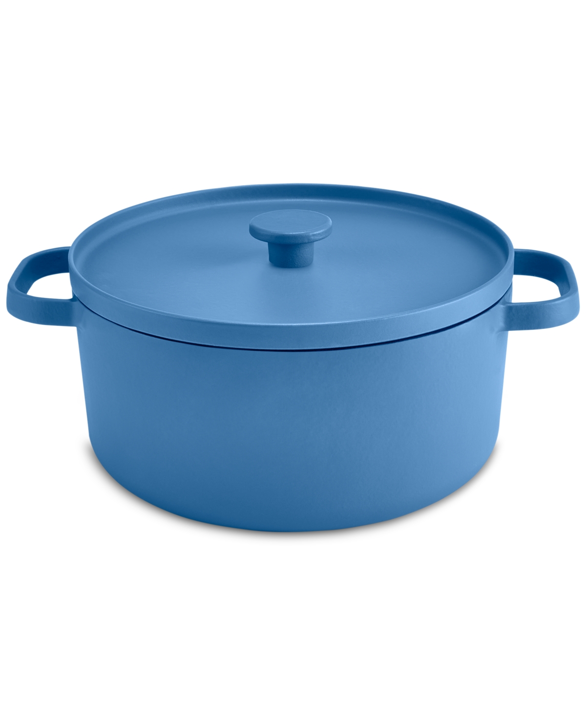 The Cellar Enameled Cast Iron 6-qt. Dutch Oven, Exclusively At Macy's In Blue