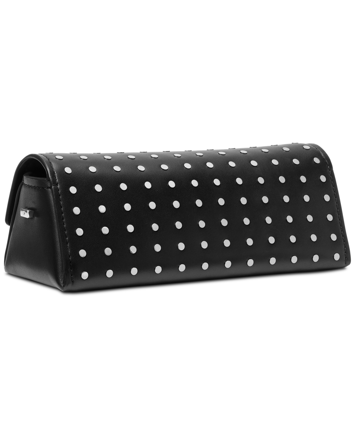 Michael Kors Michael  Ludlow Small Leather Convertible Pouchette In Black