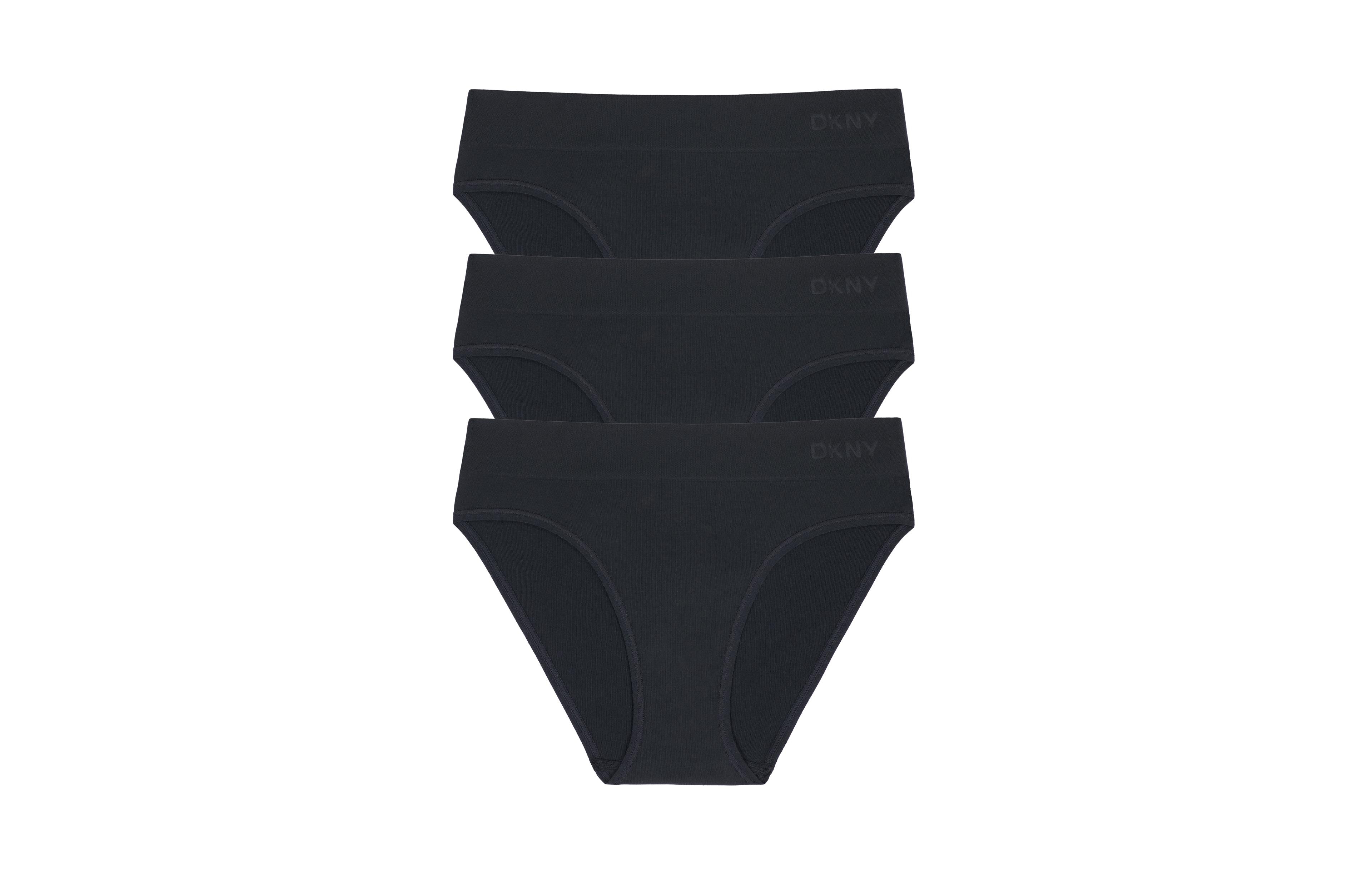 Dkny Women's Seamless Litewear Bikini Underwear 3 Pack DK5017NP3