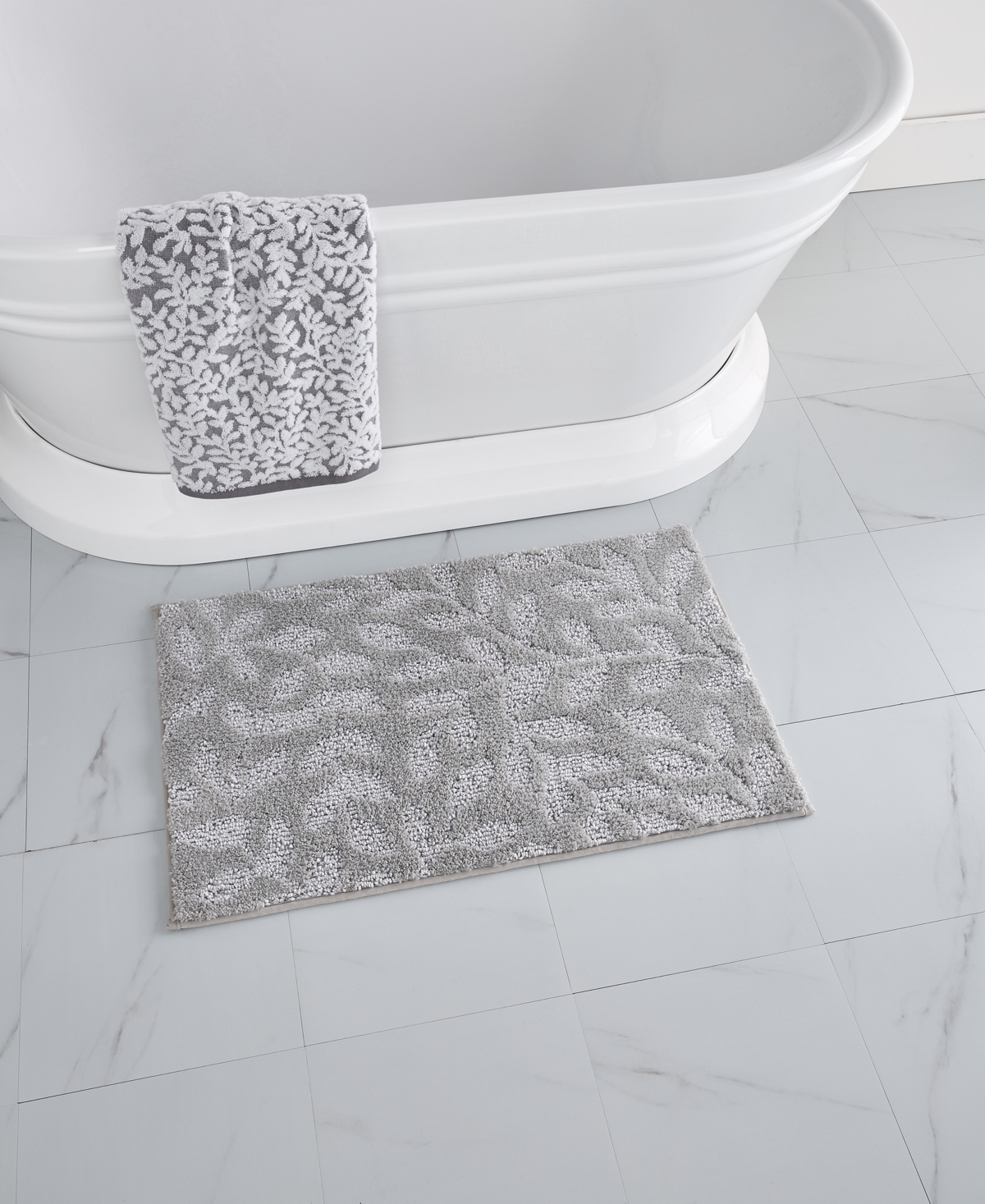Charter Club Boxwood Rug, 20" X 30", Exclusively At Macy's In Grey