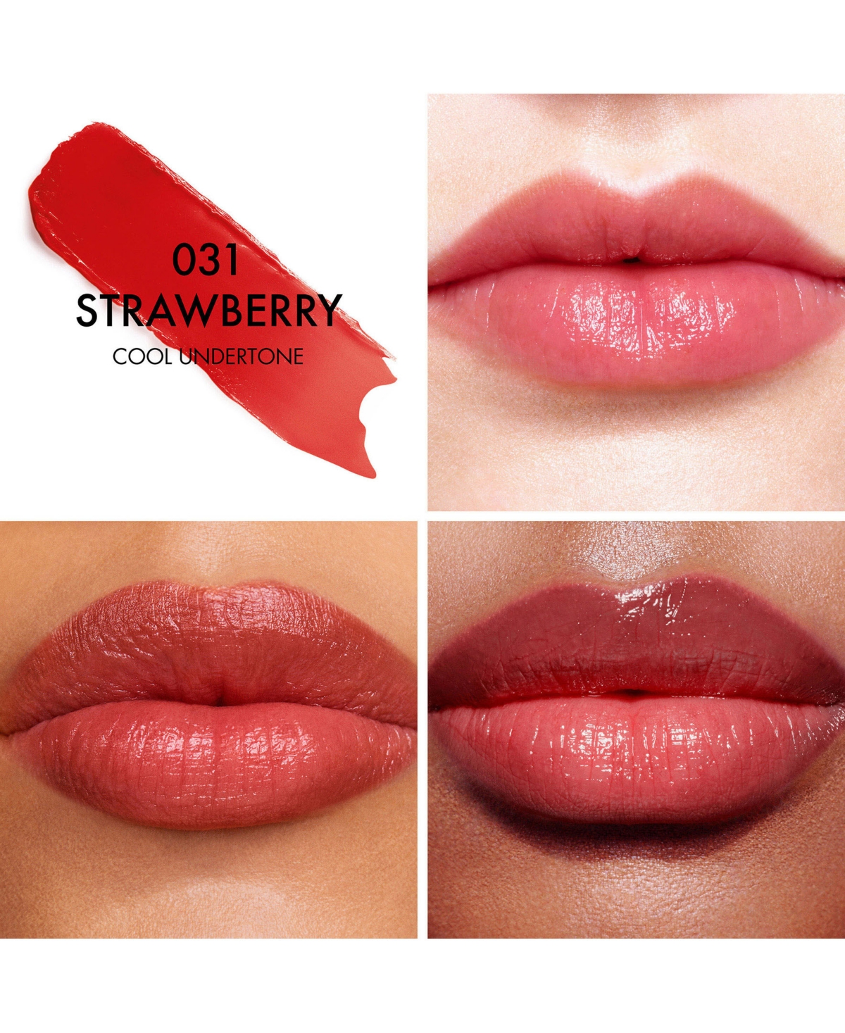 Dior Addict Lip Glow Balm In 031 Strawberry